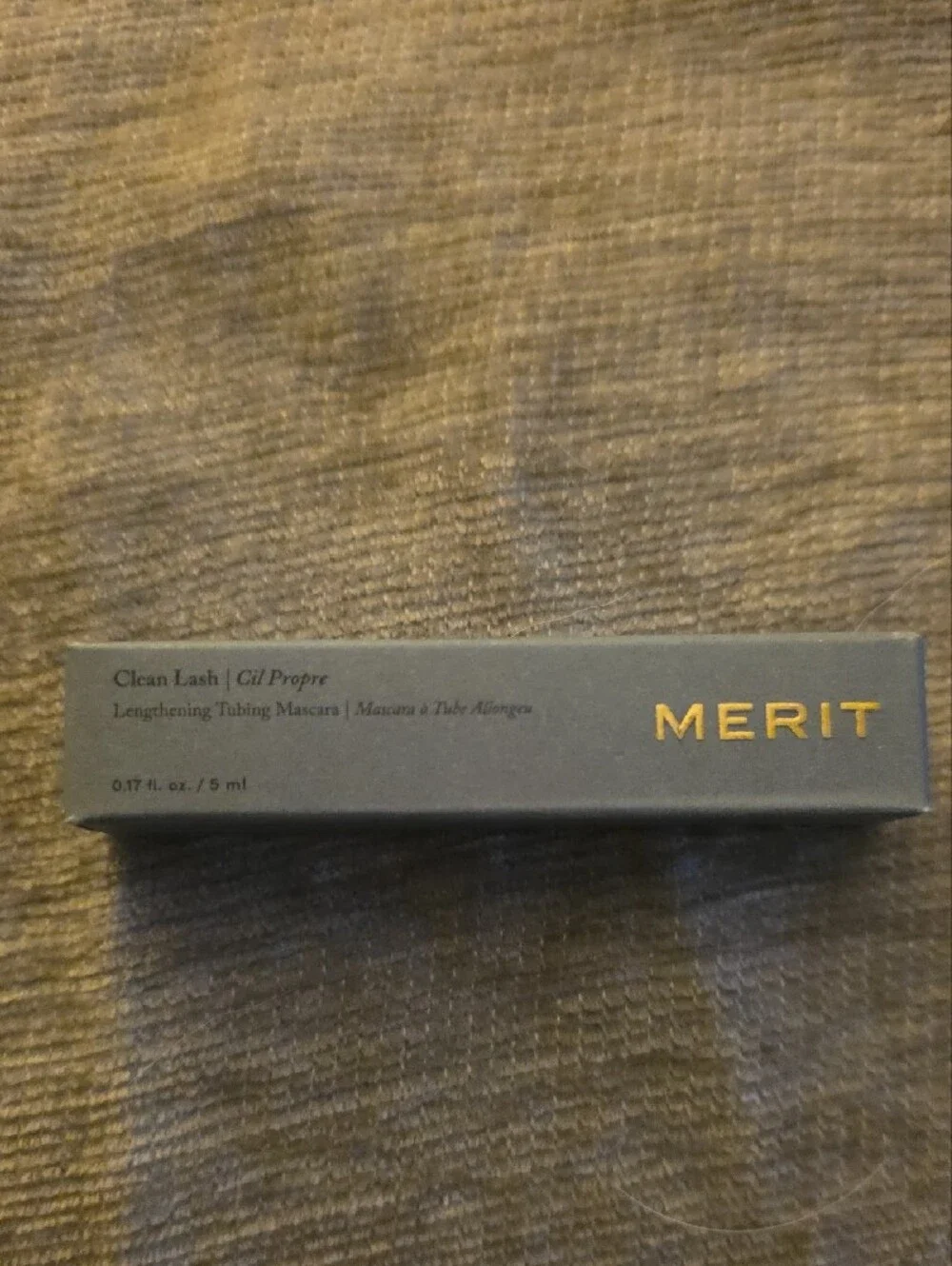 Merit Clean Lash Mascara — Perfect Black Travel Size 5ml